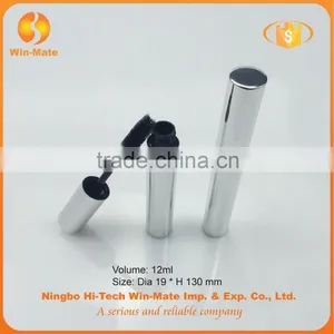 Cylinderical Silver Luminous 12.1ml Mascara Packaging Cosmetic thumbnail-2