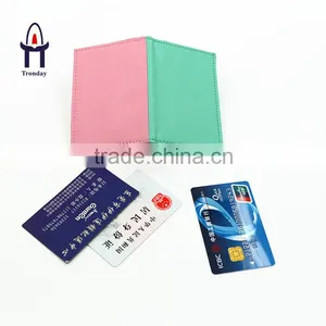PU Leather Protecting ID Card Case Credit Card Pouch Bank Card Holder thumbnail-2