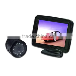 3.5 Inch Car Back Seat Lcd Monitor Rear View Camera System With 4 Way Car Reverse Camera System thumbnail-4