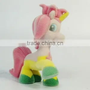 Cheap Horse Little Pony Flocking Toys thumbnail-2