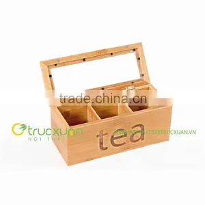 Bamboo Tea Box With Cheap Price thumbnail-2