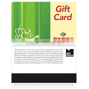 CHINA PIRNTED PLASTIC GIFT CARD thumbnail-2