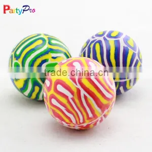 2016 Hot Selling Economic Striated Custom Printed Bouncy Balls thumbnail-3
