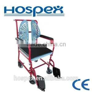 Spine-Care Backrest Steel Commode Chair thumbnail-1