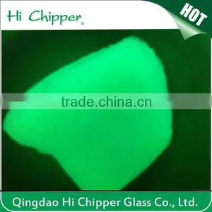 Glowing Sea Glass Pebble Decoration thumbnail-1