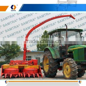 Tractor Mounted Corn Combine Harvester, Silage Harvester thumbnail-1