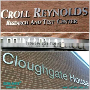 Building/Store/School Name Metal Wall Letters thumbnail-1