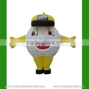 2015Guangzhou China Hot Sale Inflatable Moving Cartoon Golfball(H8-0055) thumbnail-1