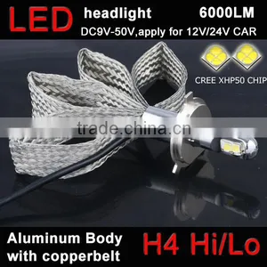Brightest 9000lm h4 Led Headlight Auto Led h4 thumbnail-1