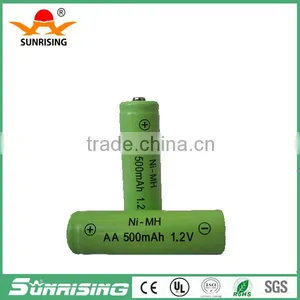 NI-MH AA500mAh Rechargeable Battery thumbnail-3