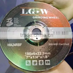 424 LGW 180*6*22 PREMIUM DEPRESSED CENTER GRINDING DISC thumbnail-2