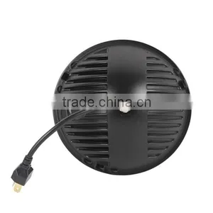 Hot Sale!!! 7" Round 80W Total Cre-e LED Headlight h4 Led High Low Beam for Jee-p Wrangler JK TJ LJ thumbnail-5