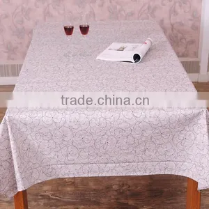 High Quality Table Cloth Factory, Linen Table Cloth ,Oil Cloth Fabric thumbnail-1