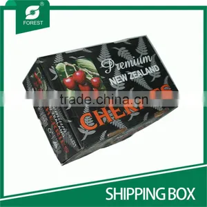 WAX-COATED CORRUGATED SHIPPING BOX FOR MOVING FRESH VEGETABLE AND FRUITS thumbnail-1