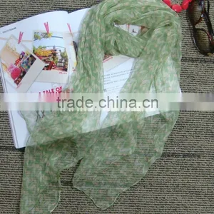 2012 Hot Sales Spring Cheap Silk Scarf thumbnail-1