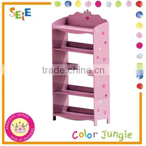 Unfinished Floating Foldable Wood Ornament Shelf thumbnail-2