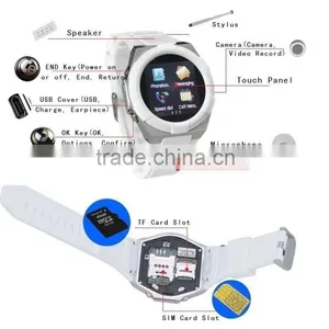 Kids Gprs Emergency Watch Phone, 1.54inch, Multi Colour Watch Phone Belt thumbnail-1