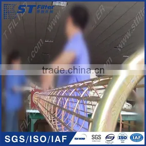 12 Vertical Wires Galvanized Surface Bag Filter Cage thumbnail-1