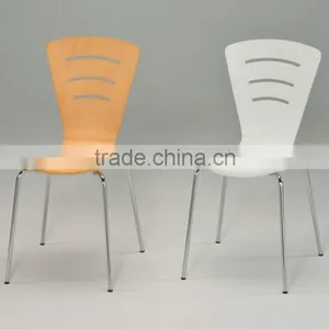 Restaurant Furniture Stackable Bentwood Dining Chair thumbnail-1