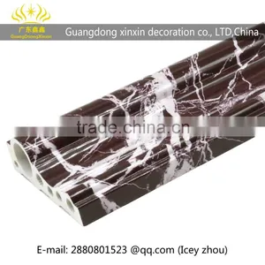 Factory Price Interior House Design Construction Fireproof Material Violet Red Molding Line thumbnail-1