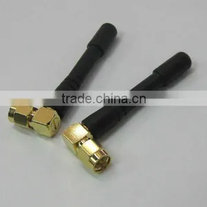 Rubber Antenna, GSM Antenna With SMA Male Right Angle, 433Mhz thumbnail-1