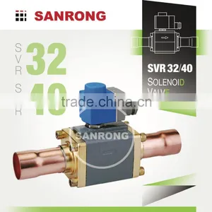 SVR32/40 Servo Operated Piston Cast Iron Solenoid Valve for EVR32 EVR40 With 1-3/8 1-5/8 2-1/8 ODF Solder thumbnail-1