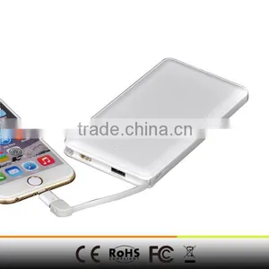 2016 New Hot Selling Design Real Capacity Leather 10000mah Oem Power Bank Factory thumbnail-2
