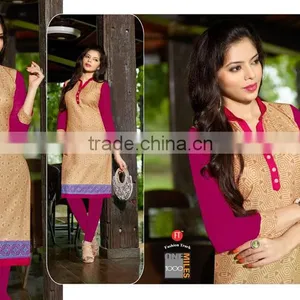COTTON DESIGNER KURTIS thumbnail-5