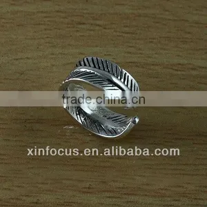Feather 925 Sterling Silver Adjustable Toe Ring Toe Ring Jewelry thumbnail-1