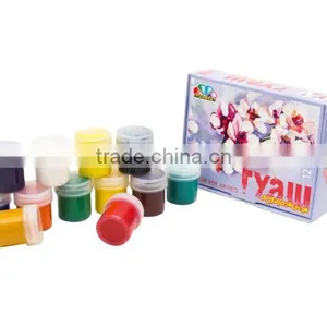 Art Gouache Set, 12 Colors, Poster Paint 240 Ml. thumbnail-1