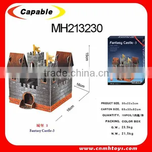 Wholesale Funny Plastic Model Ship DIY 3d Model Puzzle for Kids thumbnail-5