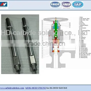 API Tungsten Carbide Valve Choke Bean for Oil Well thumbnail-3