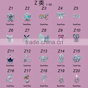 Wholesales New 3D Nail Art Jewellery Alloy Nail Jewelry Art thumbnail-1
