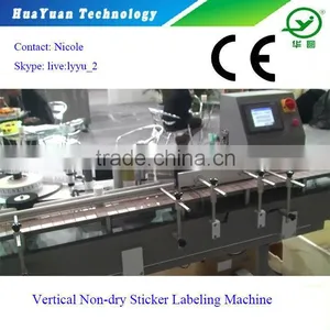 Automatic Vertical Bottle Labeling Machine / Sticking Machine thumbnail-1