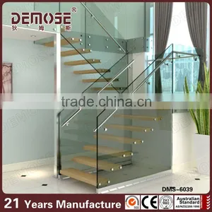 Prefabricated Metal Stair Kits / Wood Stairs thumbnail-1