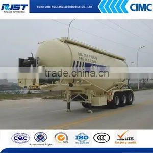 CIMC Bulk Powder Material Tanker Semi Trailer for Sale/bulk Cement Tank Semi-trailer thumbnail-2