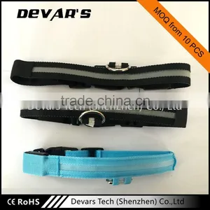 LED Flashing Light Band Belt Safety Pet Accessories Dog Collar thumbnail-2