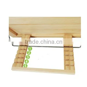 Wholesales Pine Unfinished Cheap Handmade Wooden Book Stand Holder thumbnail-4