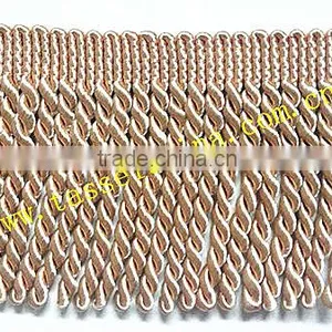 3 1/2 INCH SINGLE BRAID POLYESTER SOFA FRINGE thumbnail-1