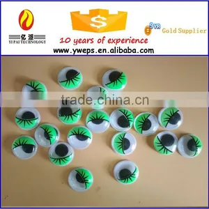 YIWU YIPAI Plastic Circle Colorful Moving Eyes Googly Eyes for Toy thumbnail-3