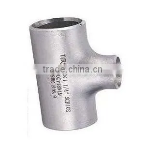 ASME B16.9 STAINLESS STEEL Reducing Tee thumbnail-1