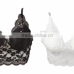 High Quality Lace Bralette,Sexy Deep V Full Lace Camisole thumbnail-3