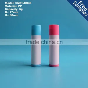 5g PP Plastic Cosmetic Lipstick Lip Balm Tube thumbnail-1