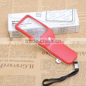Wholesale Cheap Led Magnifier Handle Reading Led Pocket Magnifier for Elderly thumbnail-6