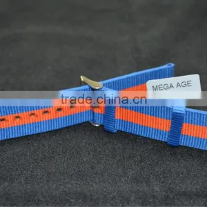 Nato Band With Many Different Size Colourful Wrist Nylon Strap Watch Belt Nato Band Watcband thumbnail-1