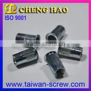 Aluminum Knurled Body m6 M10 Rivet Nut thumbnail-2