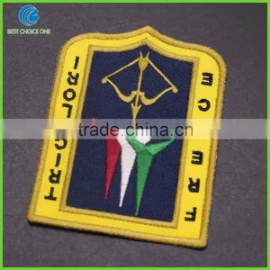 Wholesale Cheap Fashion Woven Embroidered Patches And Badges/Custom Embroidery Patch thumbnail-5