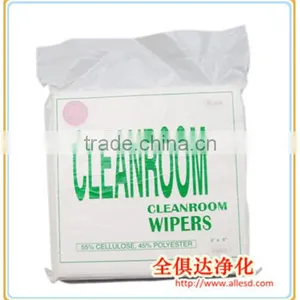 White Polyester Dust Free Cleanroom Wiper for Industrial/Electronic Use thumbnail-3