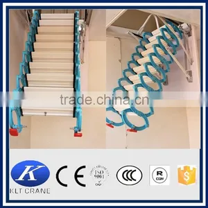 Telescopic Loft Ladders, Hydraulic Folding Attic Stairs Quality Choice thumbnail-1