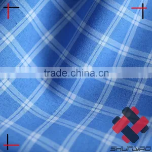 Anti UV Polyester Yarn Dyed Plaid Fabric for Shirt thumbnail-1